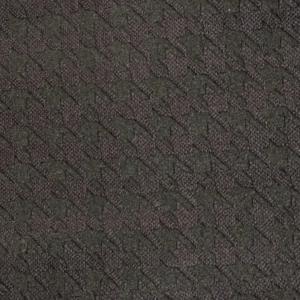 J.McLaughlin Lexi Black Houndstooth Jacquard Slim Side Zip Ankle Pants Size 10